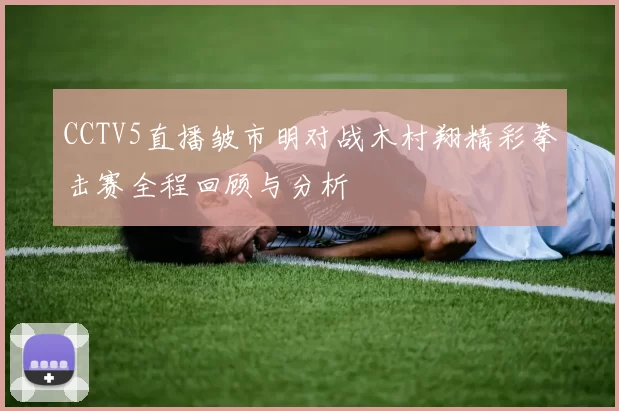 CCTV5直播皱市明对战木村翔精彩拳击赛全程回顾与分析